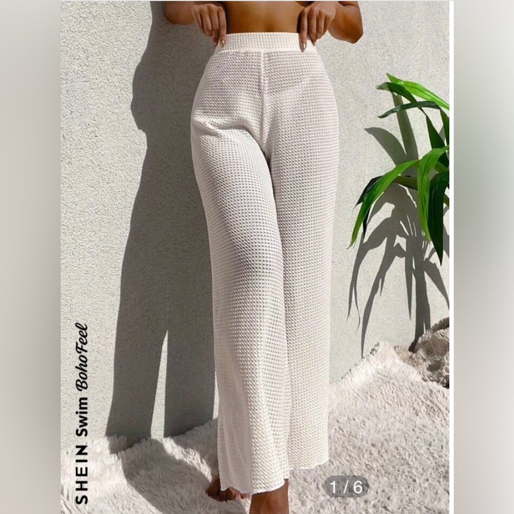 Swim BohoFeel Solid Cover Up Pants